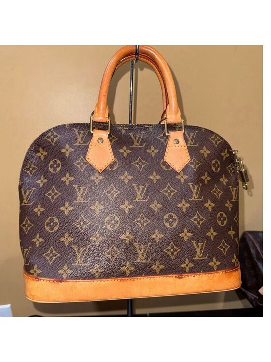 Louis Vuitton Handbags - Louis Vuitton Alma PM Monogram Satchel #300 lock and key, Dust Bag